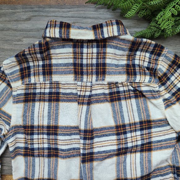 Kids Tommy Bahama Plaid Flannel Button-Up Shirt - Picture 6 of 10